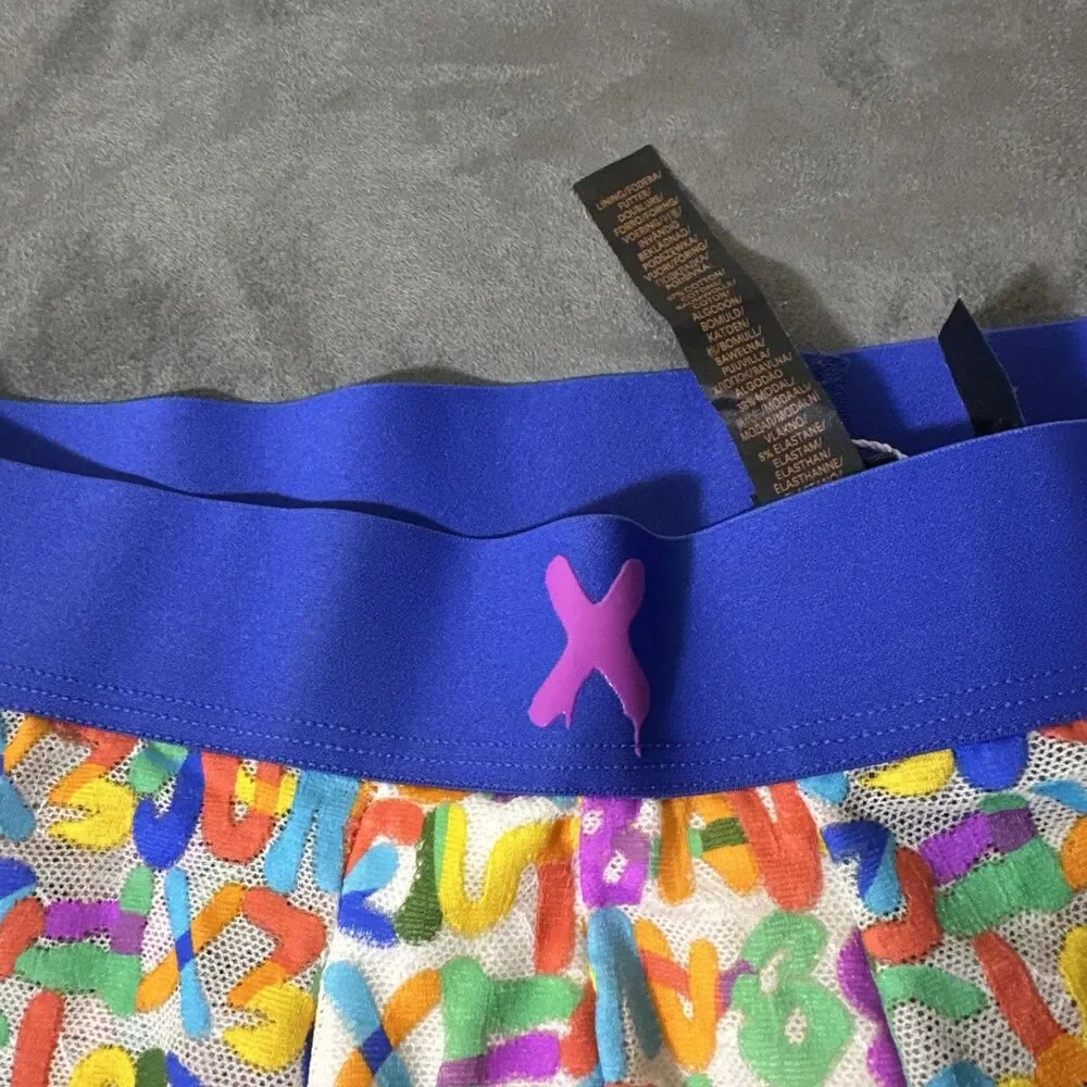 Savage Fenty X Women’s Lace Multicolor Underwear Boxer Brief L Girlfriend